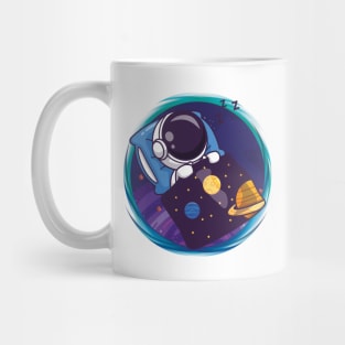 Sleeping Astronaut Mug